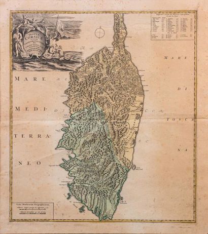 Carte de la corse: 