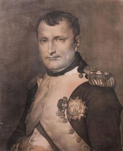 Eugène BOURGEOIS, d’après. 
L’Empereur Napoléon...