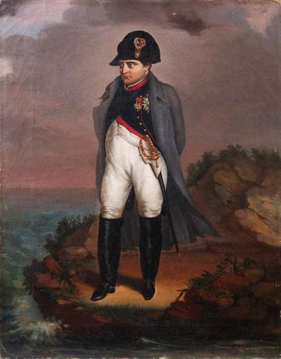 Ecole française du XIXème siècle.
Napoléon...