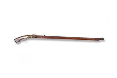 Arquebuse à mèche japonaise dites TEPO. 
Canon...