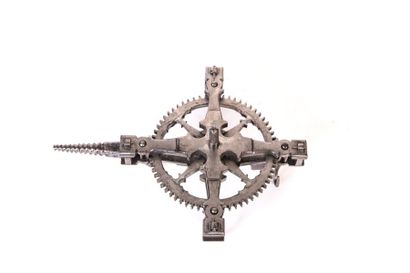 Pièces de mécanismes d’horlogerie. 
XIXe...