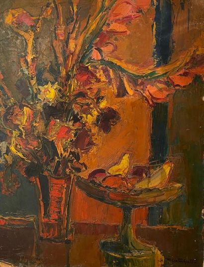 Marcel CORTICHIATO (XX)
Nature morte aux...