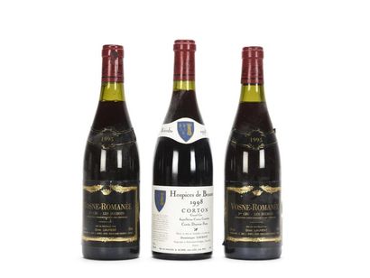 2 bouteilles VOSNE-ROMANÉE LES SUCHOTS (1er...