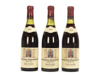 3 bouteilles RUCHOTTES-CHAMBERTIN (Grand...