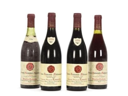 2 bouteilles VOSNE-ROMANÉE MALCONSORTS (1er...
