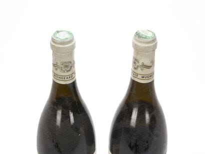 2 bouteilles CLOS DE VOUGEOT (Grand Cru)...