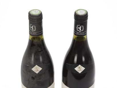 2 bouteilles VOSNE-ROMANÉE MALCONSORTS (1er...