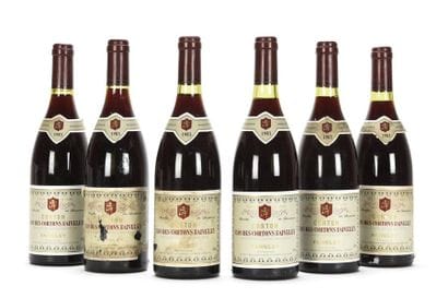 6 bouteilles CORTON CLOS DES CORTONS (Grand...