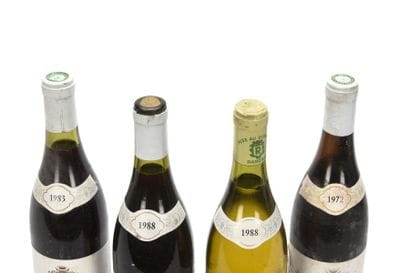 4 bouteilles NUITS ST-GEORGES LES ST-GEORGES...