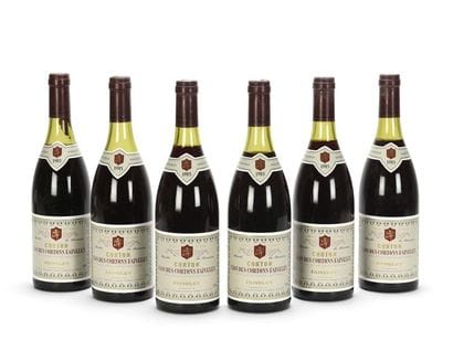 6 bouteilles CORTON CLOS DES CORTONS (Grand...