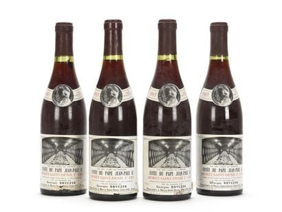 4 bouteilles MOREY-ST-DENIS CUVÉE DU PAPE...