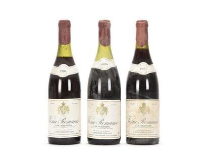 1 bouteille VOSNE-ROMANÉE LES SUCHOTS (1er...