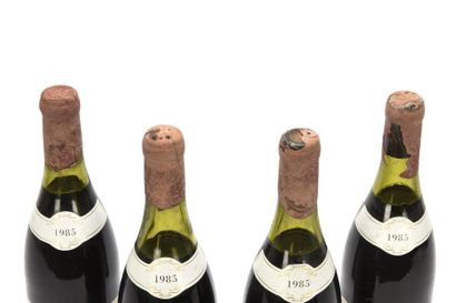 4 bouteilles VOSNE-ROMANÉE LES SUCHOTS (1er...