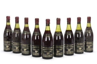 9 bouteilles LATRICIÈRES-CHAMBERTIN (Grand...