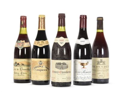 1 bottle VOSNE-ROMANEOUS (a.o.)

Big F&S,...