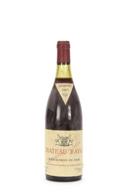 1 bottle CHATEAUNEUF DU PAPE Rouge (3 cm;...