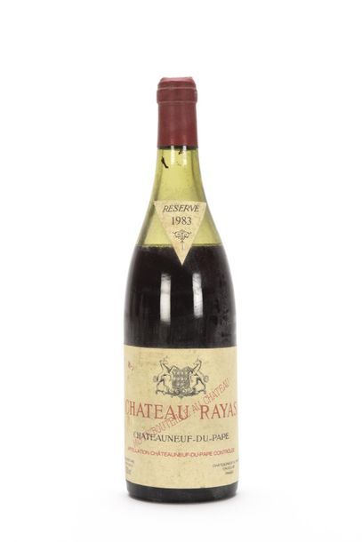 1 bottle CHATEAUNEUF DU PAPE Rouge (7 cm;...