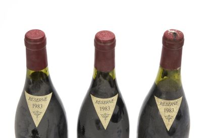 3 bottles CÔTES DU RHÔNE SYRAH (1 to 3.5...