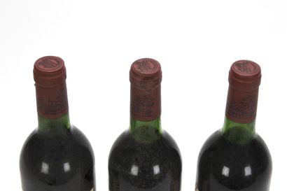3 bottles CHÂTEAU LAFITE ROTHSCHILD (2 B.G.;...