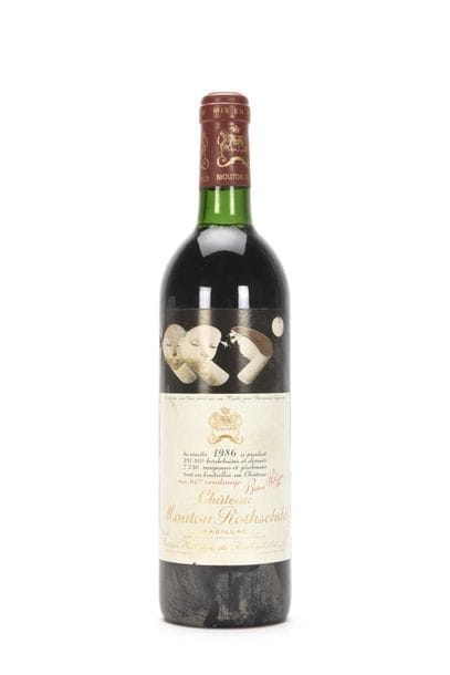 1 bottle CHÂTEAU MOUTON ROTHSCHILD (B.G.-;...