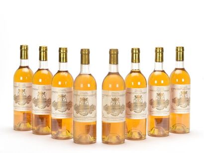 8 bottles CHÂTEAU FILHOT (Wooden case of...