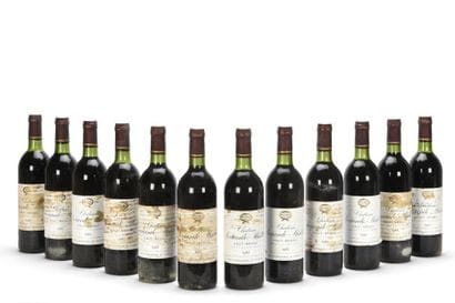 12 bottles CHÂTEAU SOCIANDO MALLET (original...