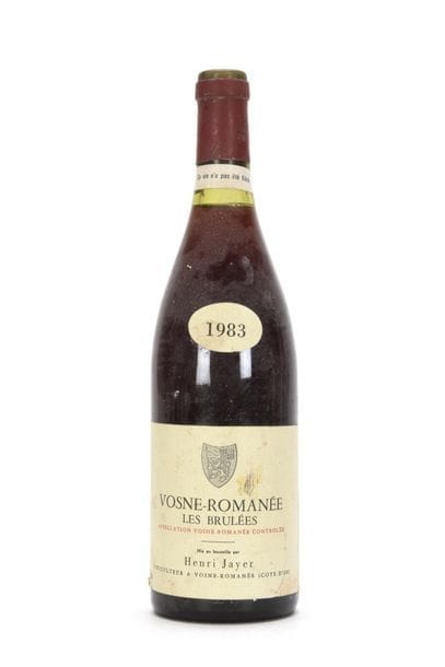 1 bouteille VOSNE-ROMANÉE LES BRULÉES (1er...