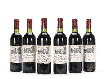 6 bottles CHÂTEAU CROQUE MICHOTTE (4 B.G;...