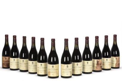 12 bouteilles CLOS DES LAMBRAYS (Grand Cru)...