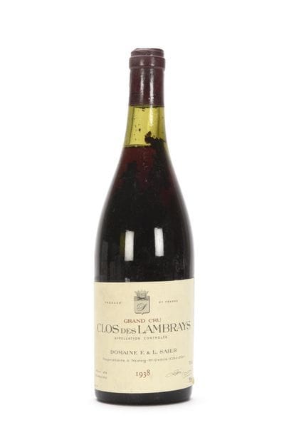 1 bouteille CLOS DES LAMBRAYS (Grand Cru)...
