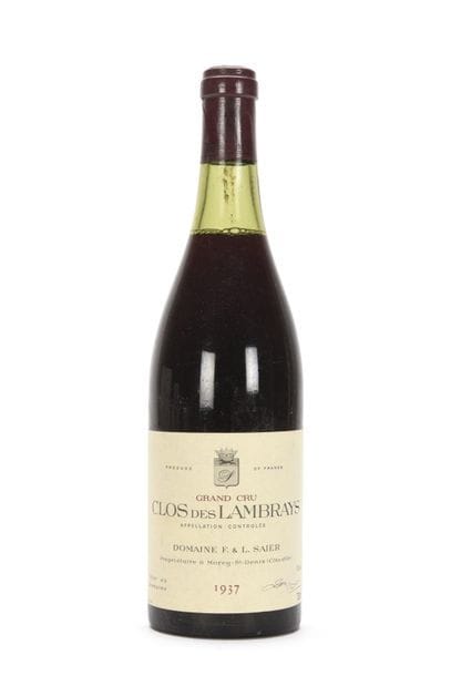 1 bouteille CLOS DES LAMBRAYS (Grand Cru)...