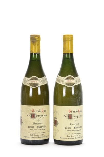 2 bouteilles BIENVENUES BÂTARD-MONTRACHET...
