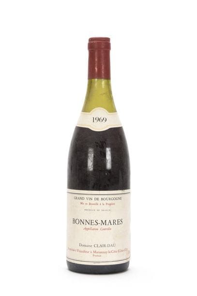 1 bottle BONNES-MARES (Grand Cru) 5 cm; e.t.h....