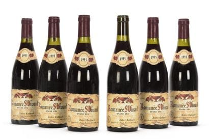 6 bottles ROMANÉE SAINT-VIVANT (Grand Cru)...