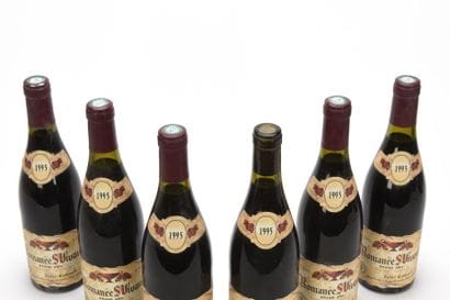 6 bottles ROMANÉE SAINT-VIVANT (Grand Cru)...