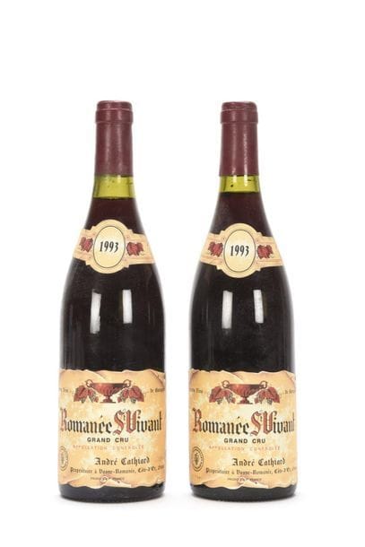2 bottles ROMANÉE SAINT-VIVANT (Grand Cru)

André...