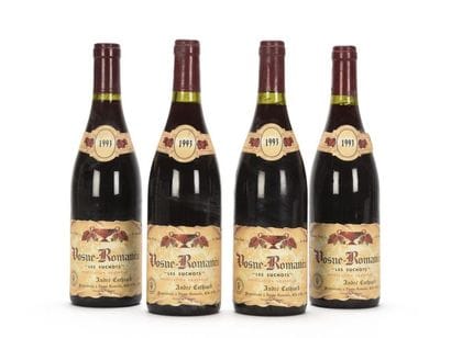 4 bottles VOSNE-ROMANÉE LES SUCHOTS (1er...
