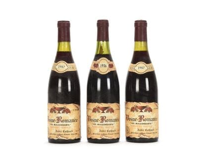 2 bottles VOSNE-ROMANÉE LES MALCONSORTS (1er...