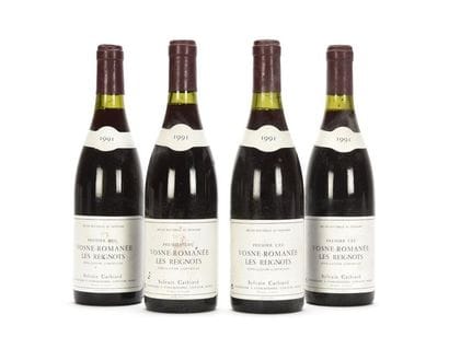 4 bottles VOSNE-ROMANÉE LES REIGNOTS (1er...