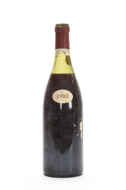 1 bouteille VOSNE-ROMANÉE LES BRULÉES (1er...