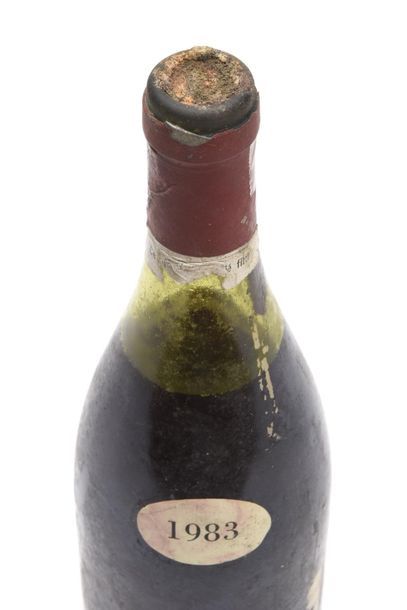 1 bouteille VOSNE-ROMANÉE LES BRULÉES (1er...