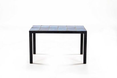 Georges JOUVE (1910-1964) 

Table basse Céramique,...