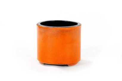 Georges JOUVE (1910-1964) 

Vase dit Cylindre?Céramique?Signée,...