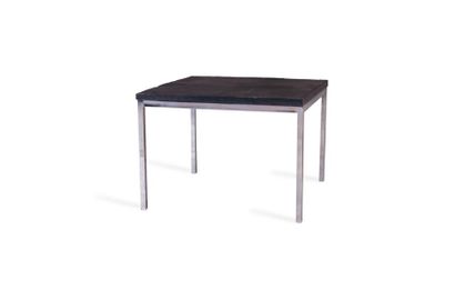 Florence KNOLL (1917) 

Table?Acier, ardoise?45...