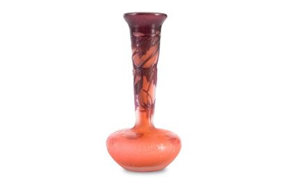 Emile GALLE (1846-1904) 

Vase?Verre gravé...