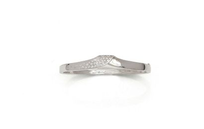 18K (750/1000) white gold 