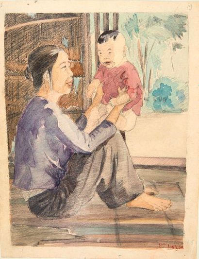 VIETNAM, Ecole de Gia Dinh, de 1926 à 1940


Mère...
