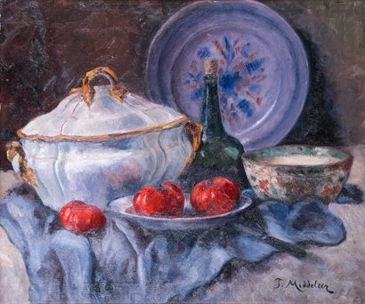 Joseph MIDDELEER (1865-1934) 

Nature morte...