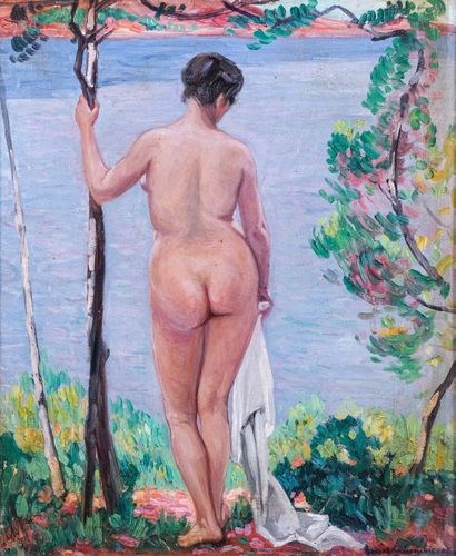 Louis-Gustave CAMBIER (1874-1949) 

Femme...