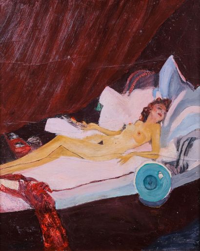 Pierre GRISOT (1911-1995) 

Femme au divan...
